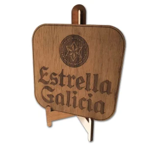 Decorativo Publicidad Madera Estrella Galicia
