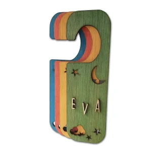 Colgador Madera Colores Personalizado
