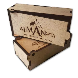 Caja Madera Abatible Regalos Personalizada